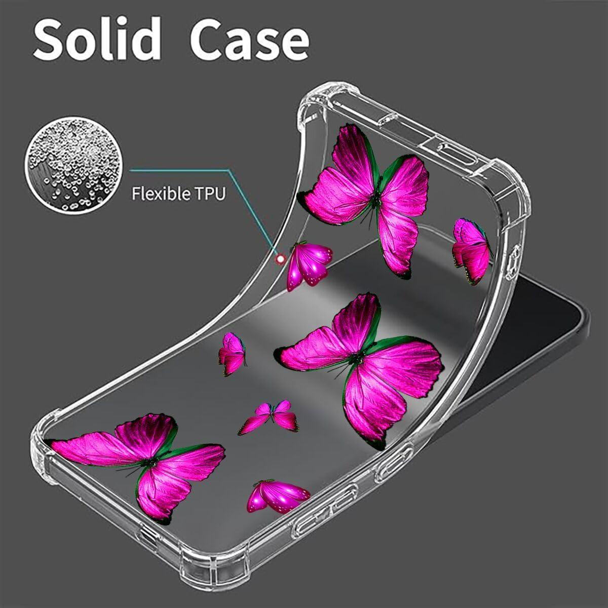 Funda TPU Flexible Rosa para Google Pixel 9 y 9 Pro
