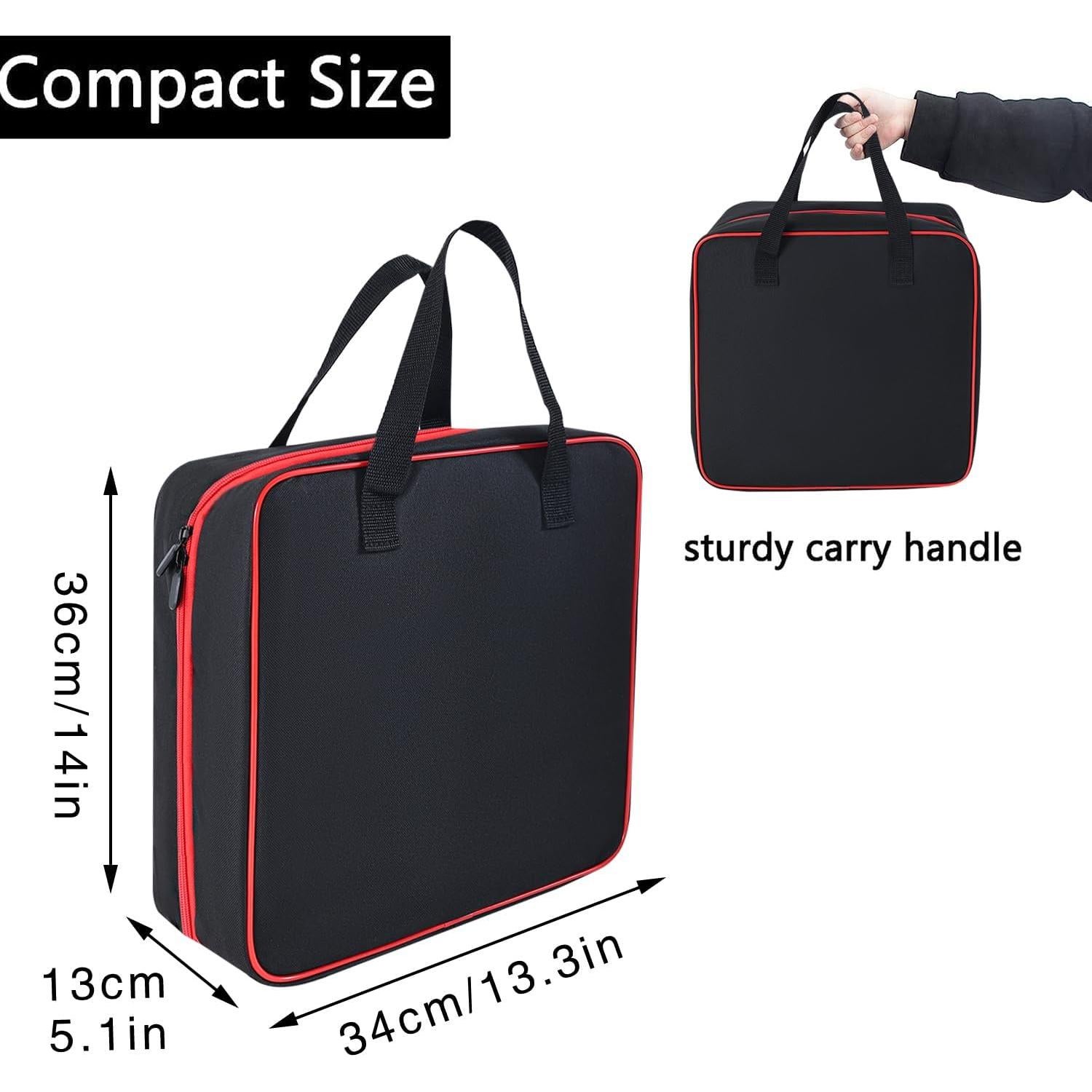 Funda de Almacenamiento para 24 Camiones Monster Jam 1:64 - Rojo