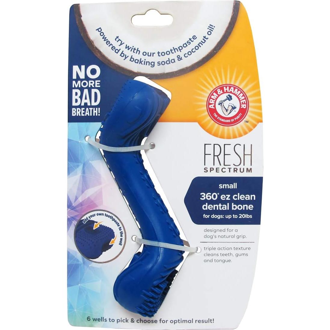 Hueso Dental EZ Limpio Arm & Hammer para Perros Pequeños 360°