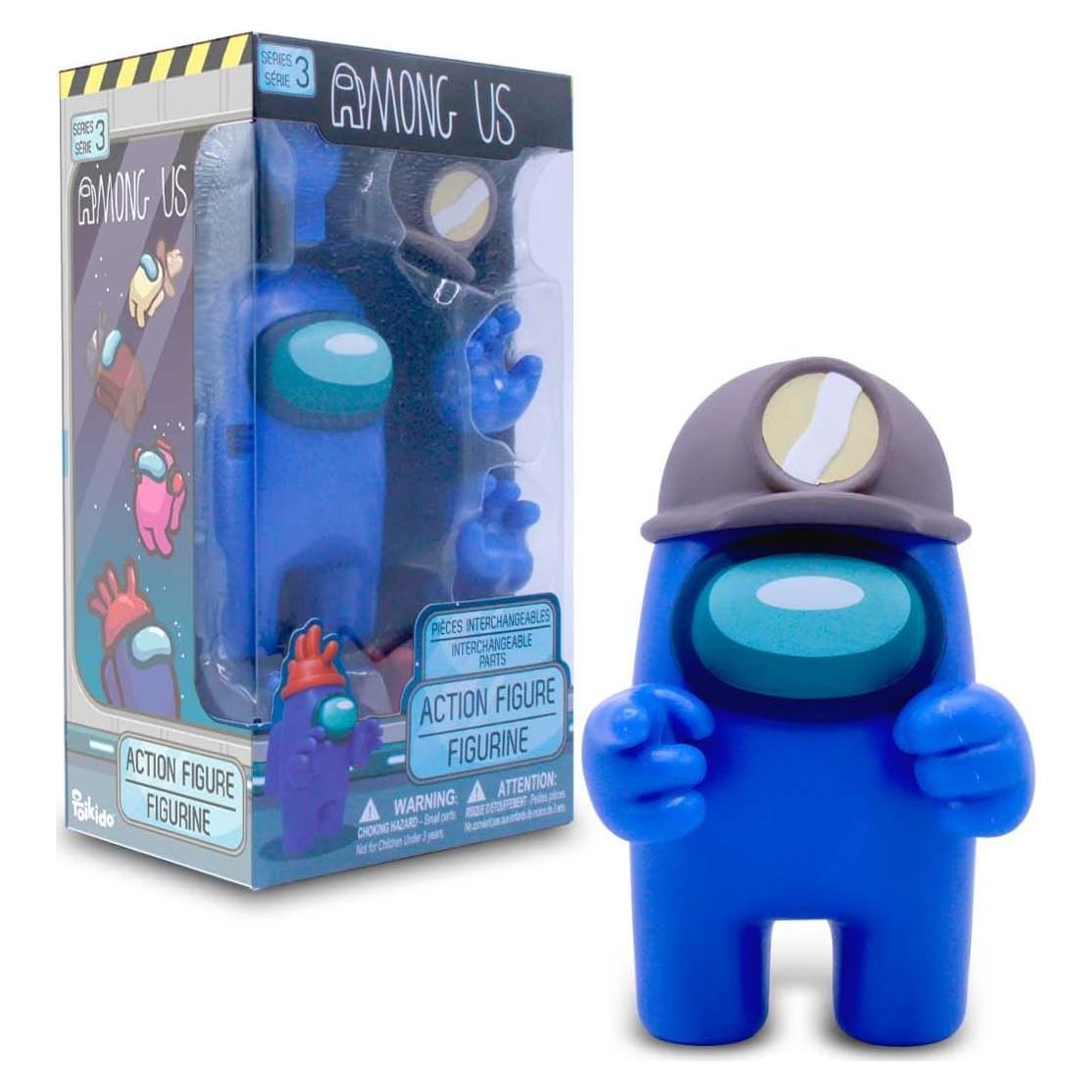 Figura Coleccionable Among Us Just Toys Tripulante Azul 18.4 cm