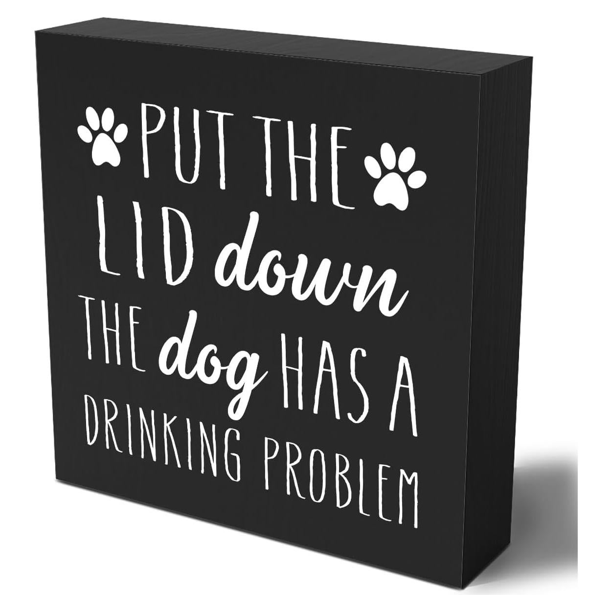 Cartel de Madera Decorativo Woght 12.7x12.7 cm Ecológico