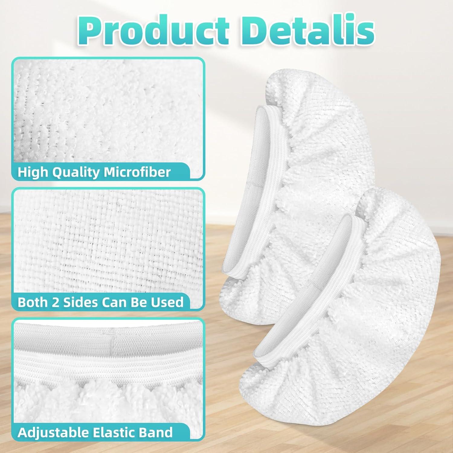 Paquete de 10 paños de microfibra Nicemiya para Steam Shot