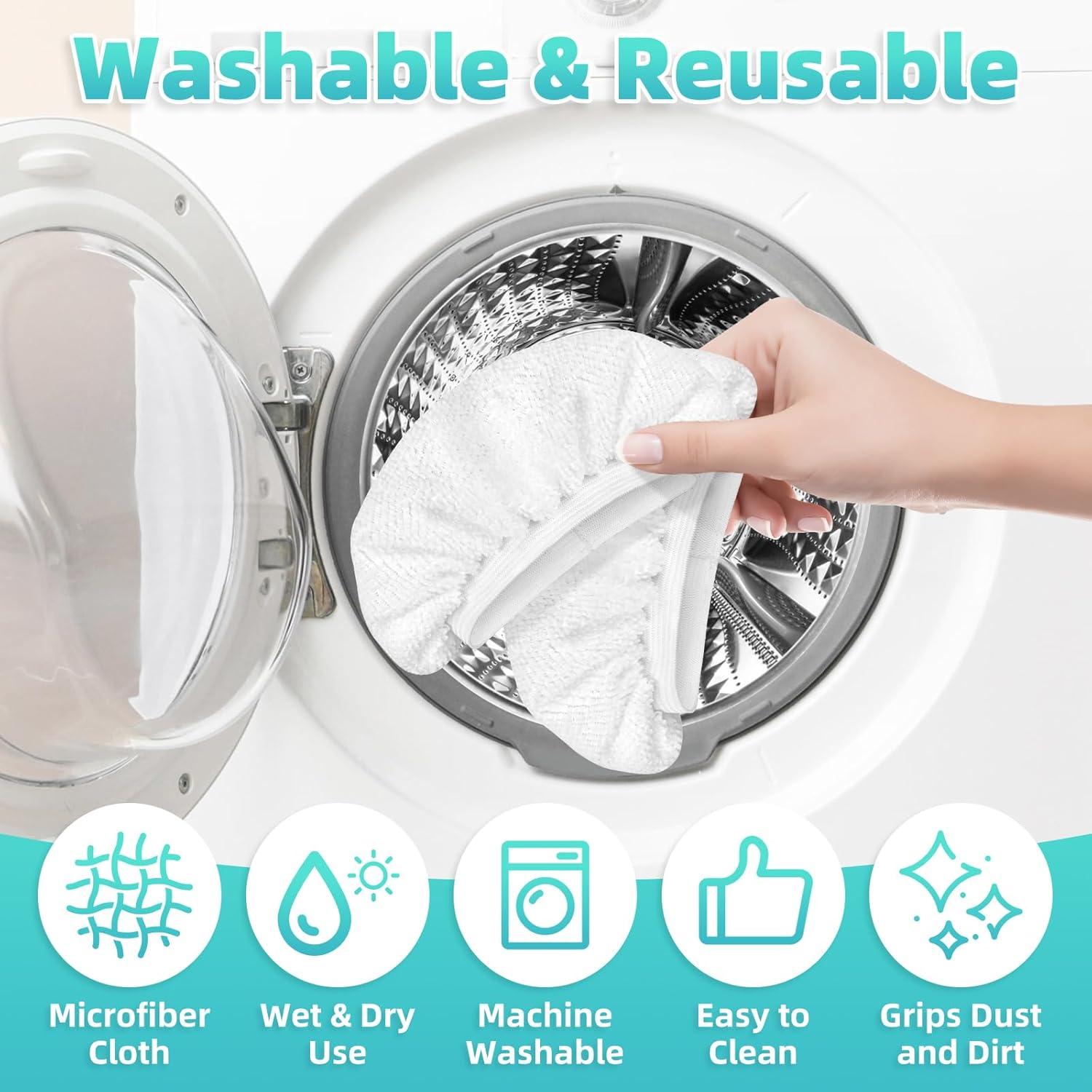 Paquete de 10 paños de microfibra Nicemiya para Steam Shot