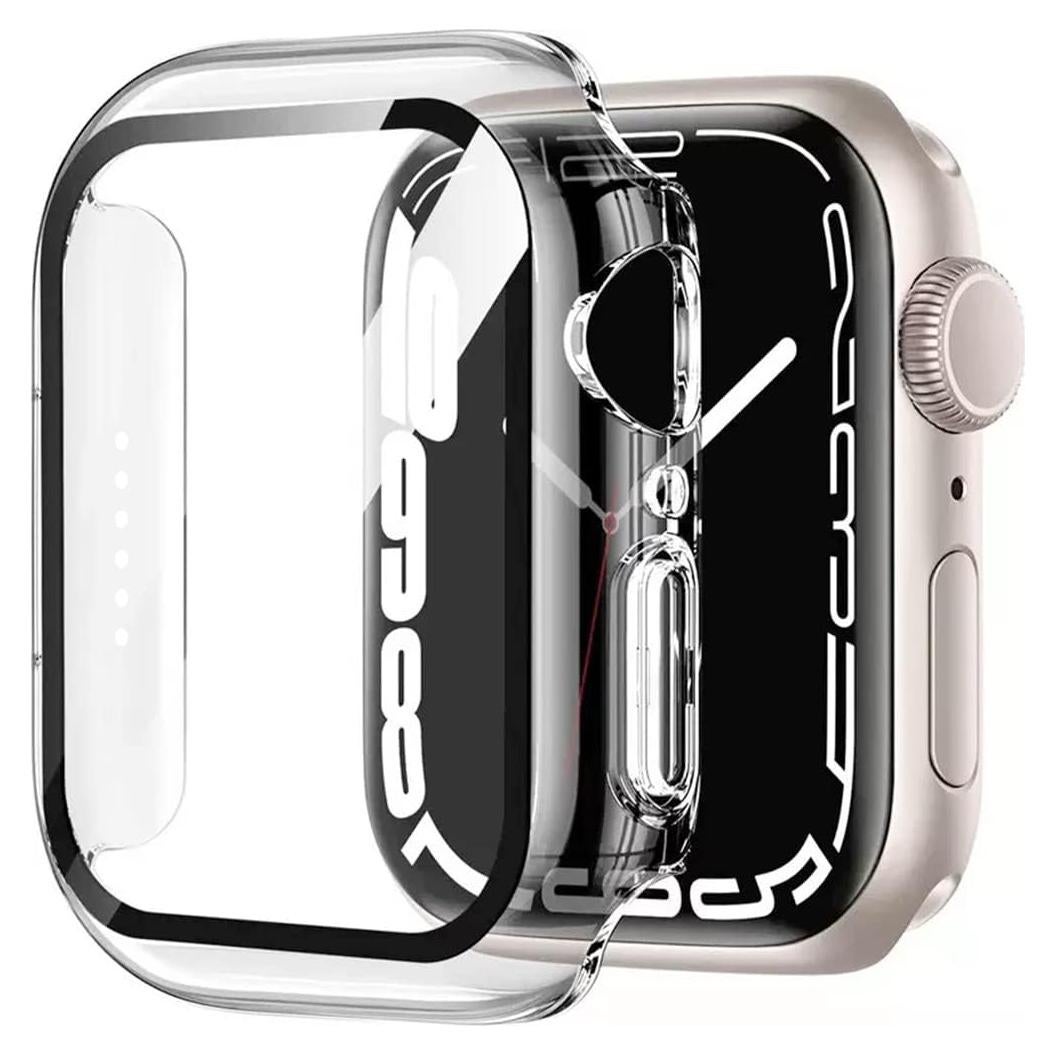 Funda Dura HANKN para Apple Watch 40mm - Protector Vidrio Templado