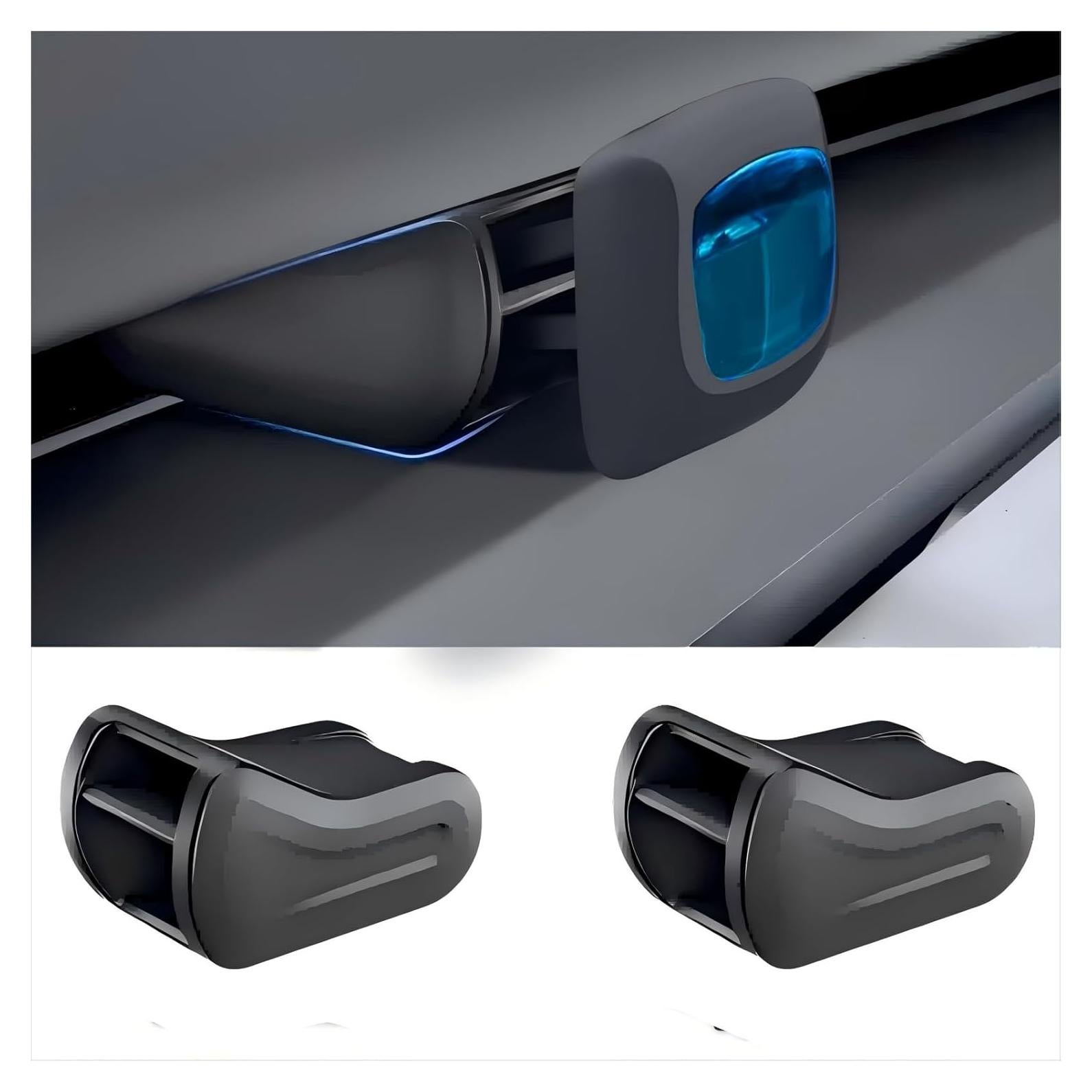 Upgraded Air Freshener Adapter Designed for Tesla Model 3/Y, Soft and Secure, Tesla Model 3/Y Accessories 2025 2024 2023 2022 2021[Air Freshener NOT Included]- 2 Pack