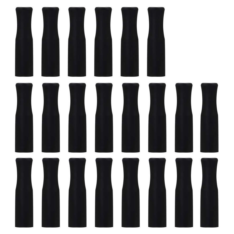 Accmor 22 Tapas de Silicona Reutilizables para Pajitas de Metal 6mm