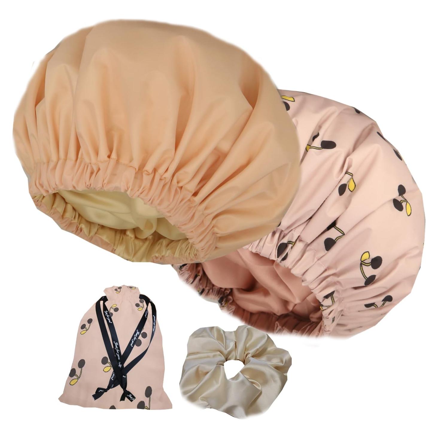 Gorro de Ducha Reutilizable Genergy Doble Capa Impermeable 35.56 cm