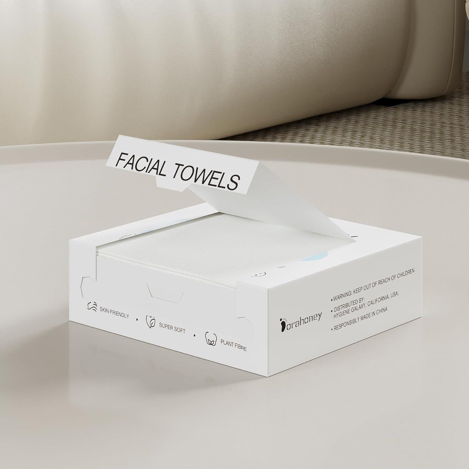 Toallas Faciales Desechables Dorahoney 30.48x30.48 cm 20 Pzas