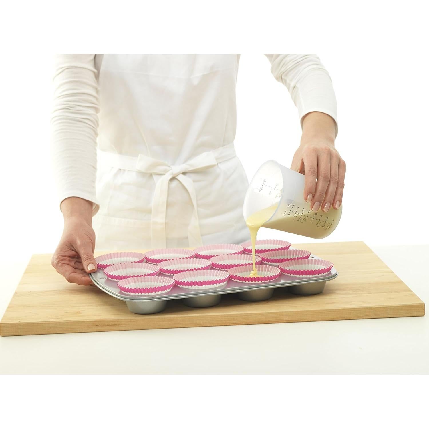 Juego de 3 Tazas de Medir Silicona Flexible iSi Basics