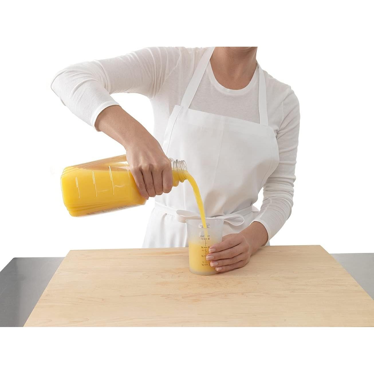 Juego de 3 Tazas de Medir Silicona Flexible iSi Basics