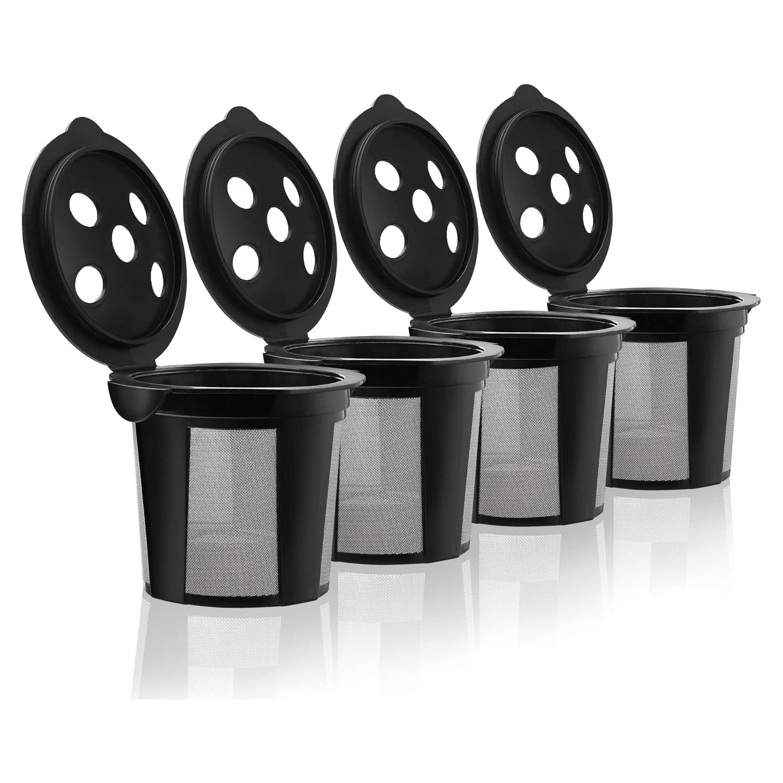 4 Tazas K Reutilizables GoodCups para Keurig K Supreme