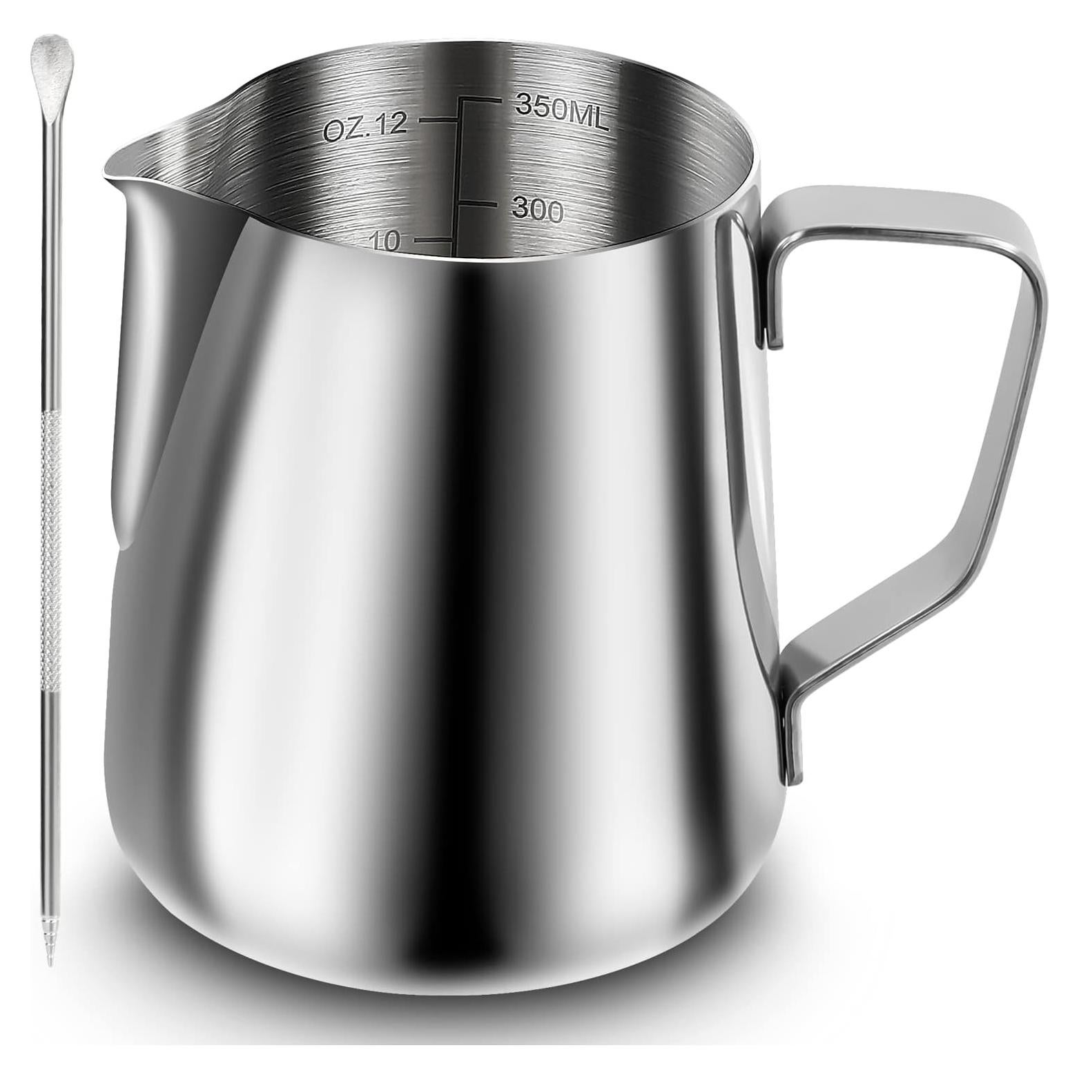 Jarra Espumadora de Leche Saiveina 12oz Acero Inoxidable