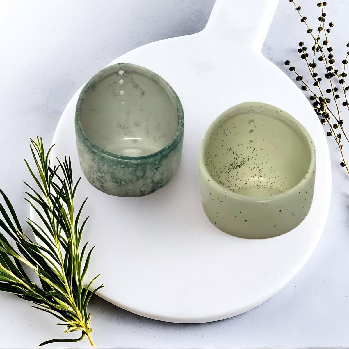 Deshojador de Hierbas de Cerámica Genérico 9.9cm Verde Burbuja