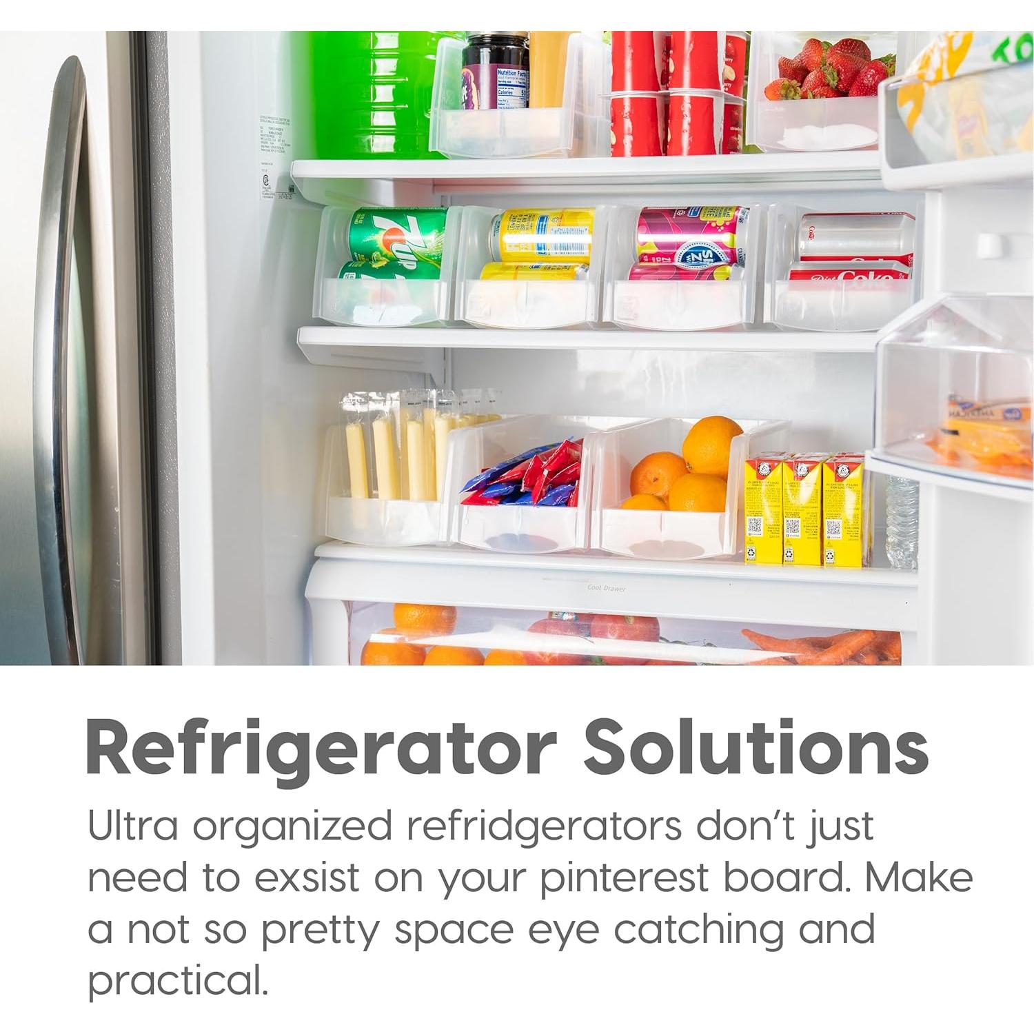 Cajas de Almacenamiento Plástico Transparentes IRIS USA Jumbo 4 Unidades