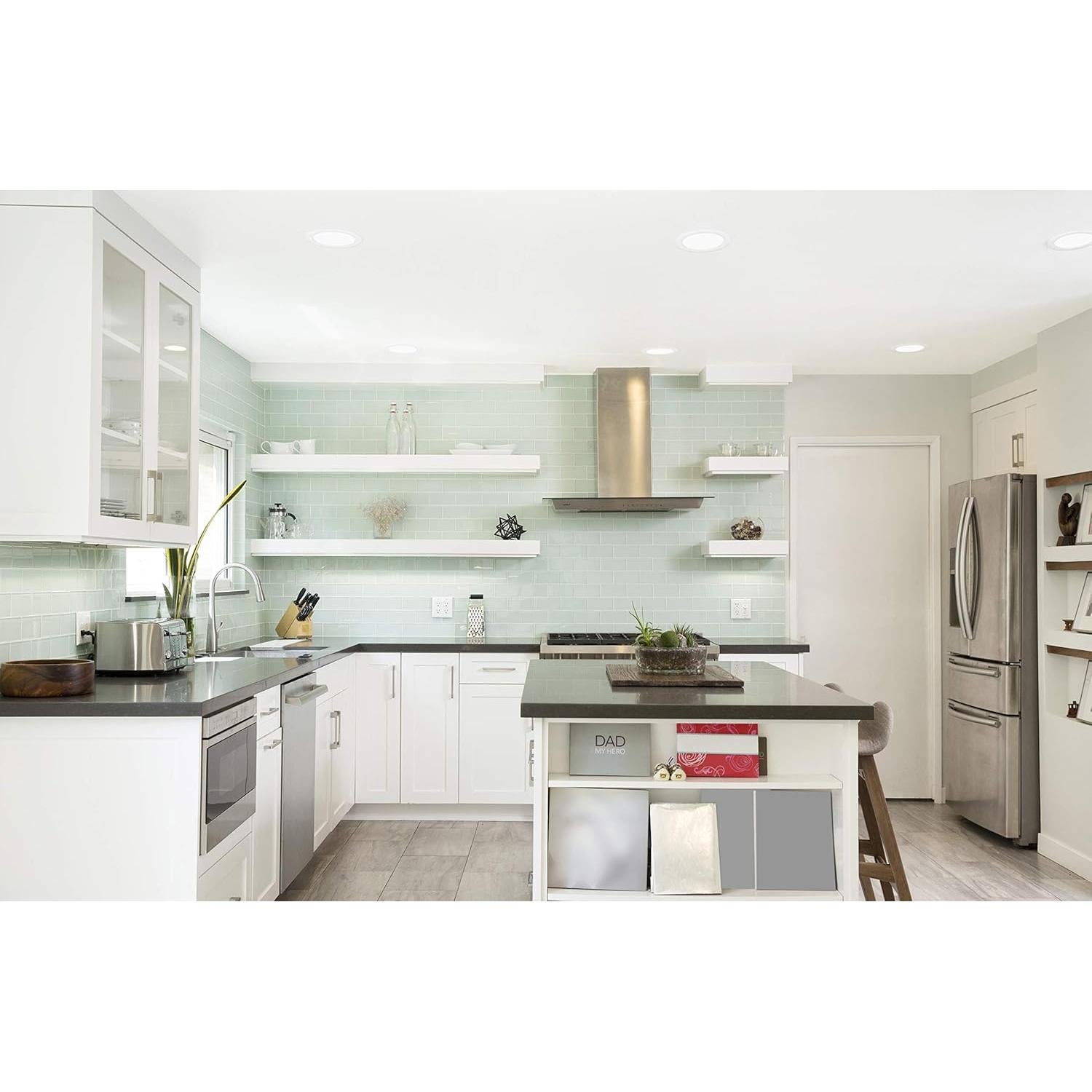 Downlight LED Juno WF4 SWW5 90CRI 4" Regulable Blanco Mate (2 Pzs)