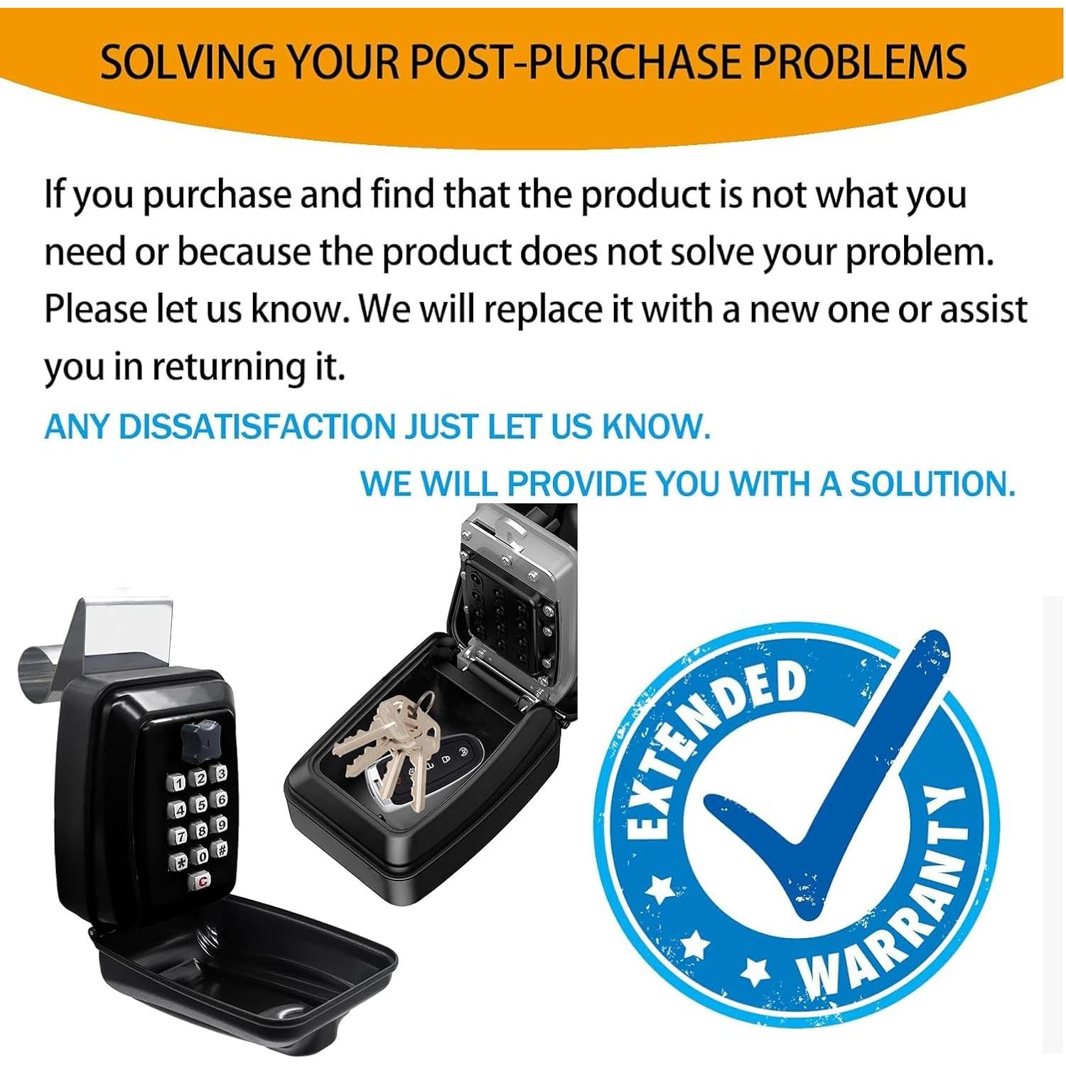 Caja de Llave de Coche Nexjy SL-591 con Contraseña Segura