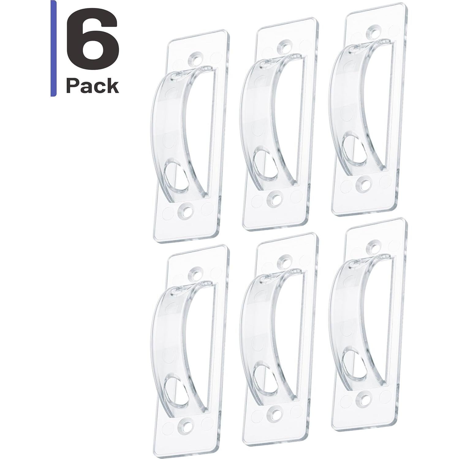 Cubiertas de Guardia de Interruptor de Luz Bates - 6 Piezas Transparentes