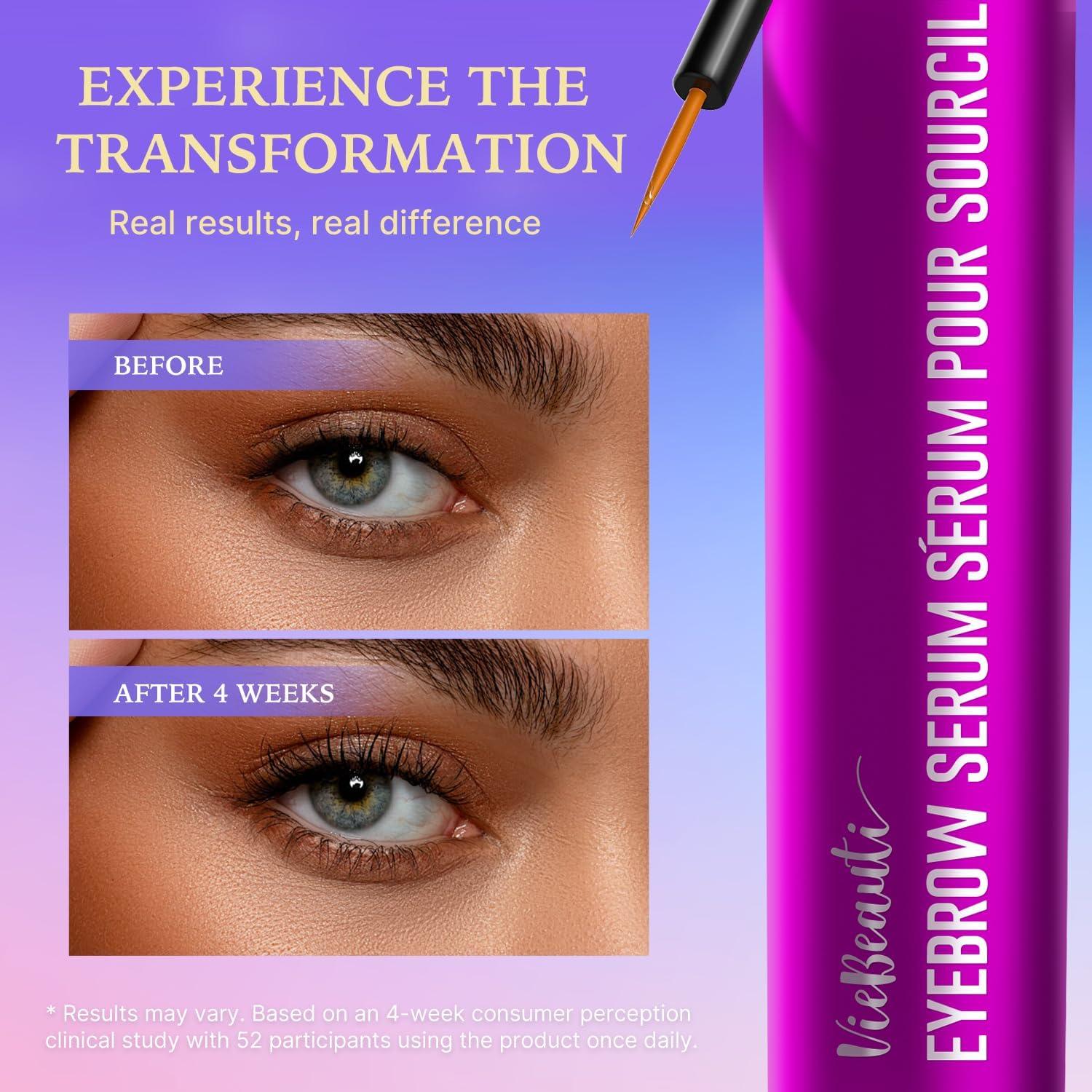 Suero de Pestañas VieBeauti 3mL - Crecimiento Natural y Vegano