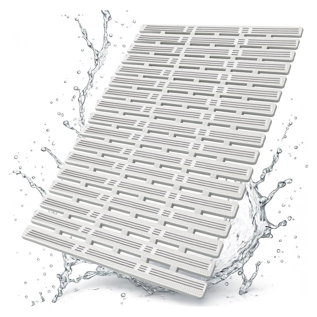 Alfombra de Ducha Antideslizante AH Artisan Home 89x41cm PVC