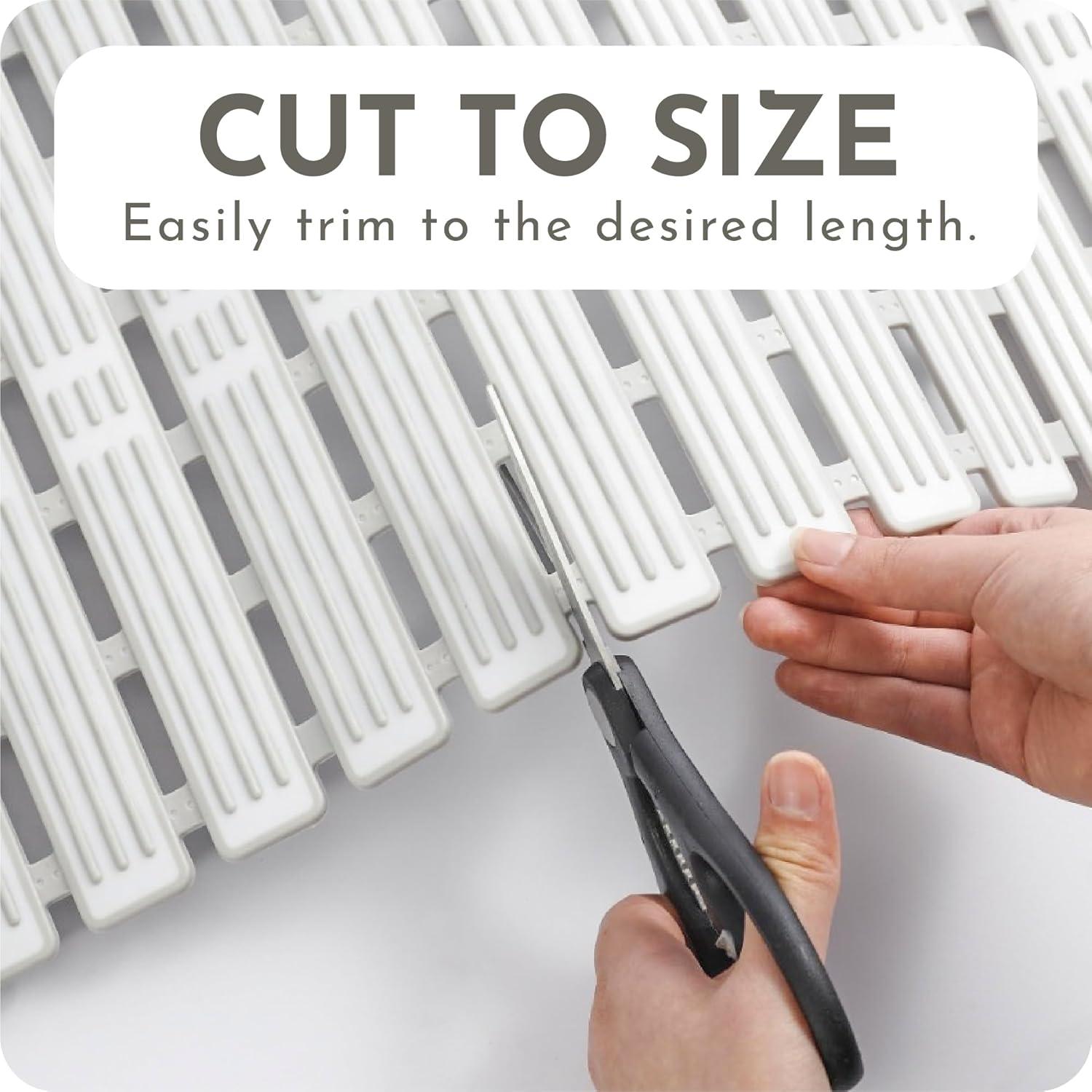 Alfombra de Ducha Antideslizante AH Artisan Home 89x41cm PVC