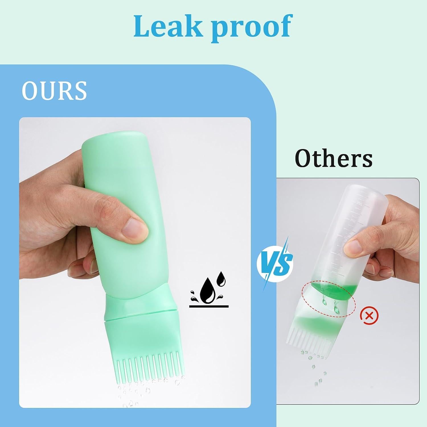 Botella Aplicadora de Peine Raíz Decorniqu 180 ml 4 Colores