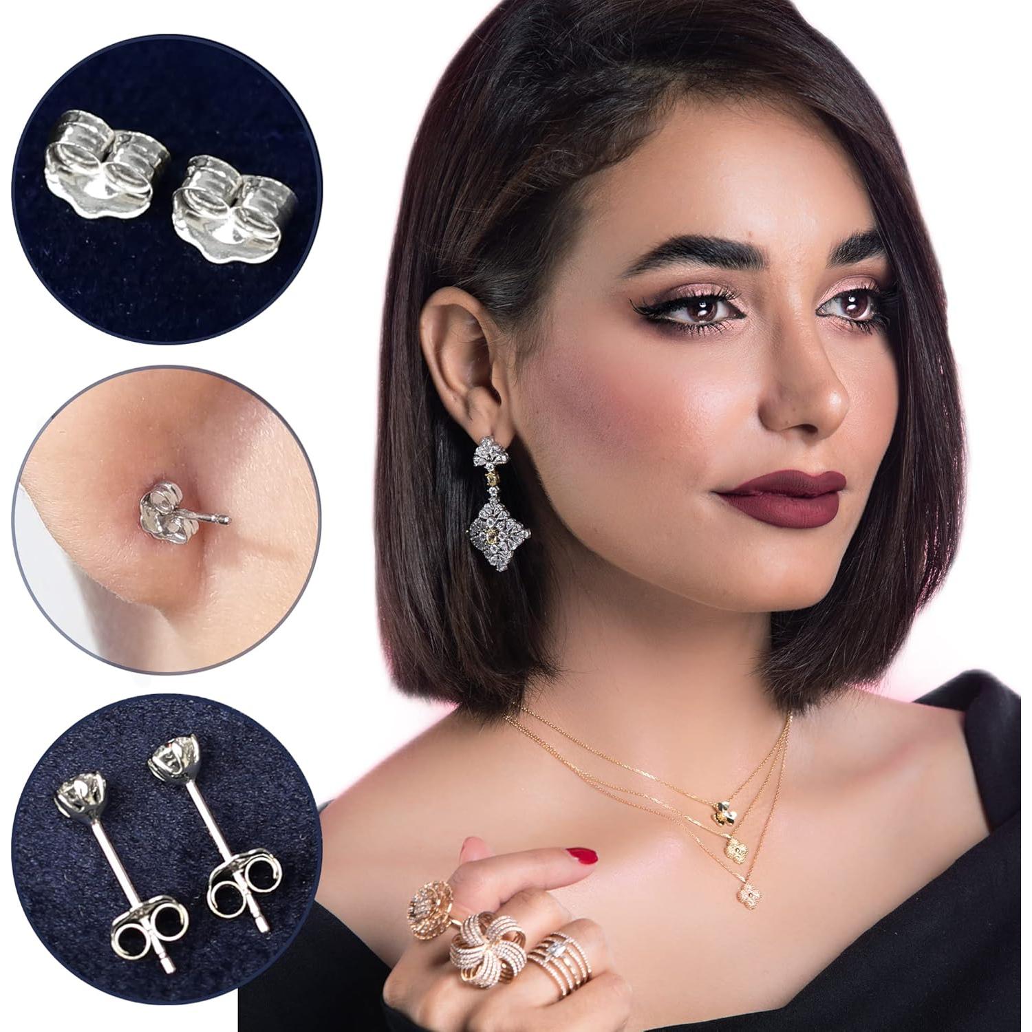 Resortes para Pendientes de Oro 14K Lulau 0.17g Hipoalergénicos