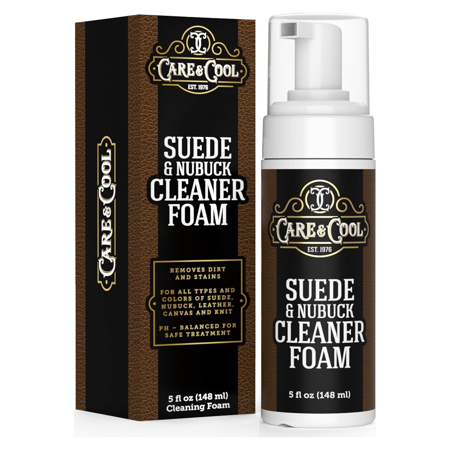 Kit de Limpieza en Espuma Care & Cool para Suede y Nubuck 142g