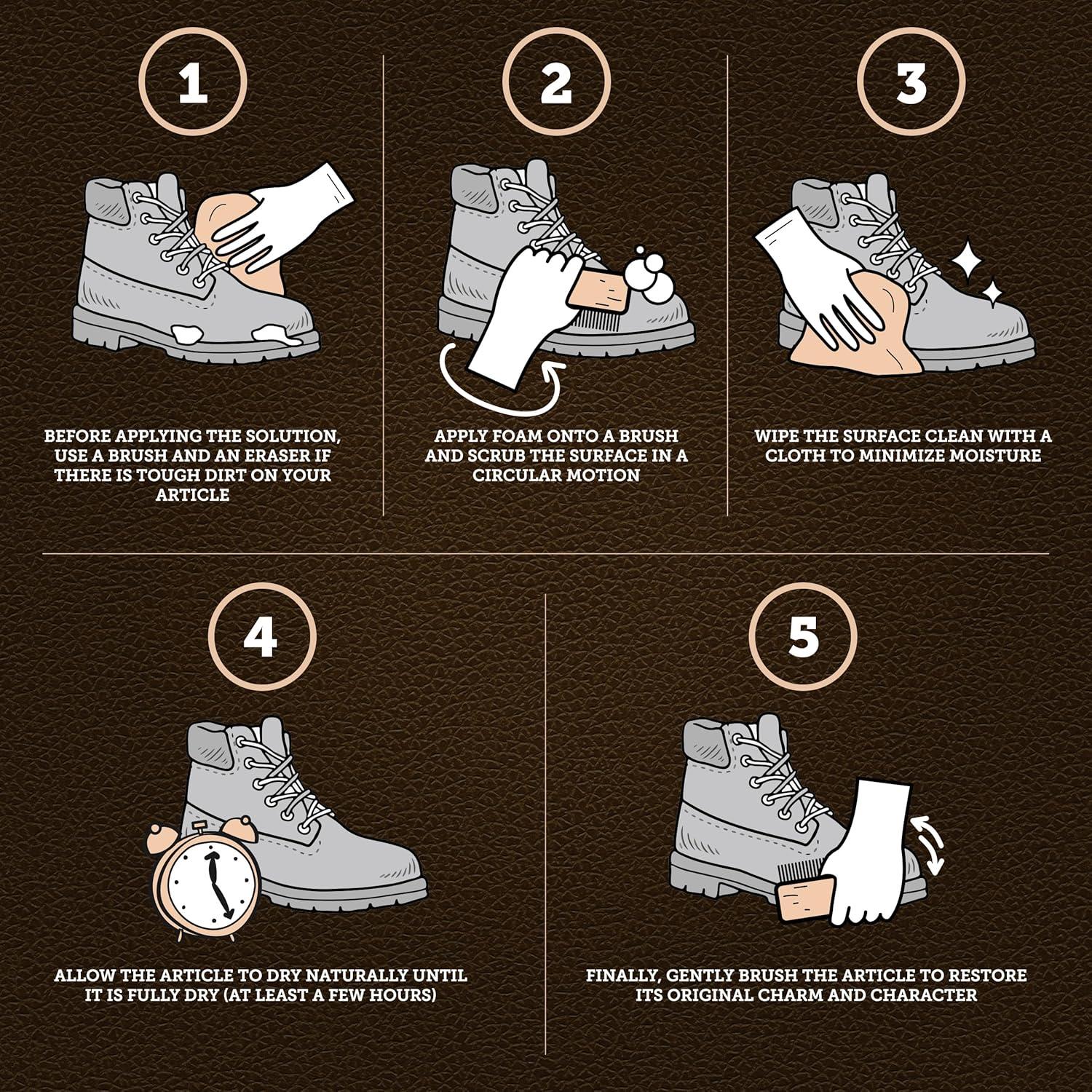 Kit de Limpieza en Espuma Care & Cool para Suede y Nubuck 142g