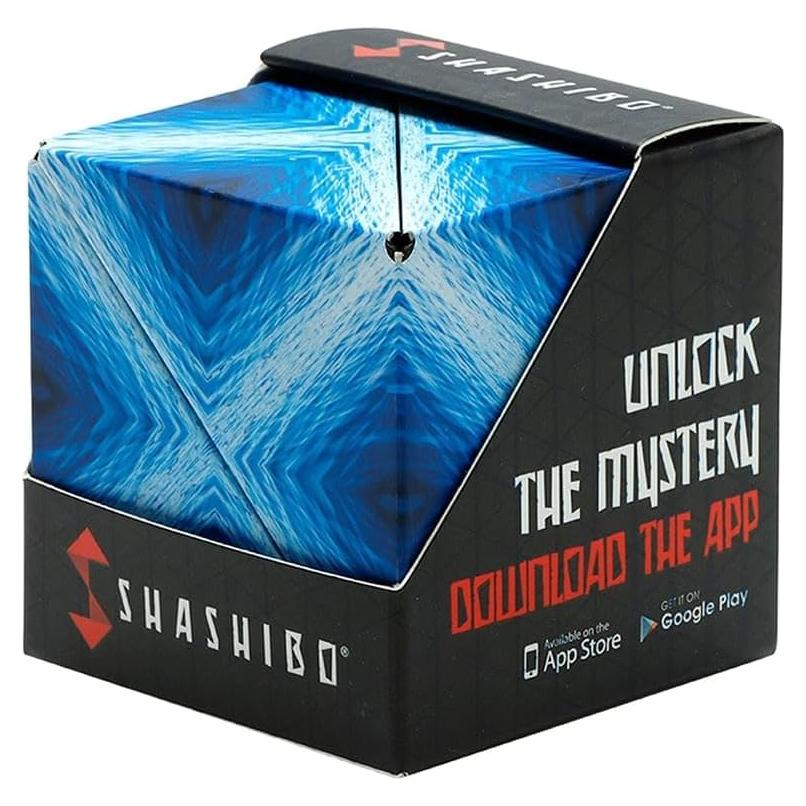 Cubo Antiestrés Shashibo Fun in Motion - Planeta Azul