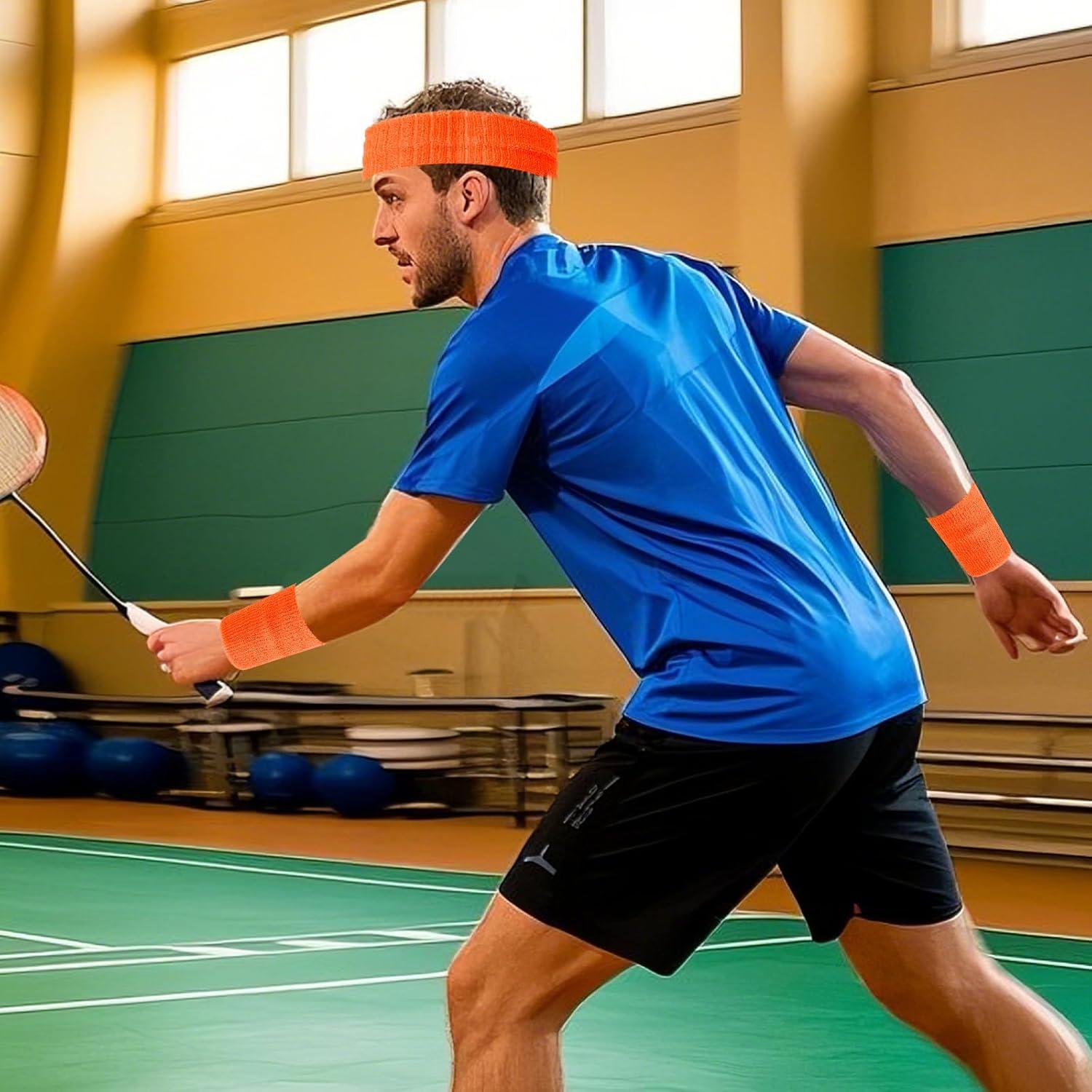 Conjunto de Muñequera y Banda Deportiva Haakong - Unisex