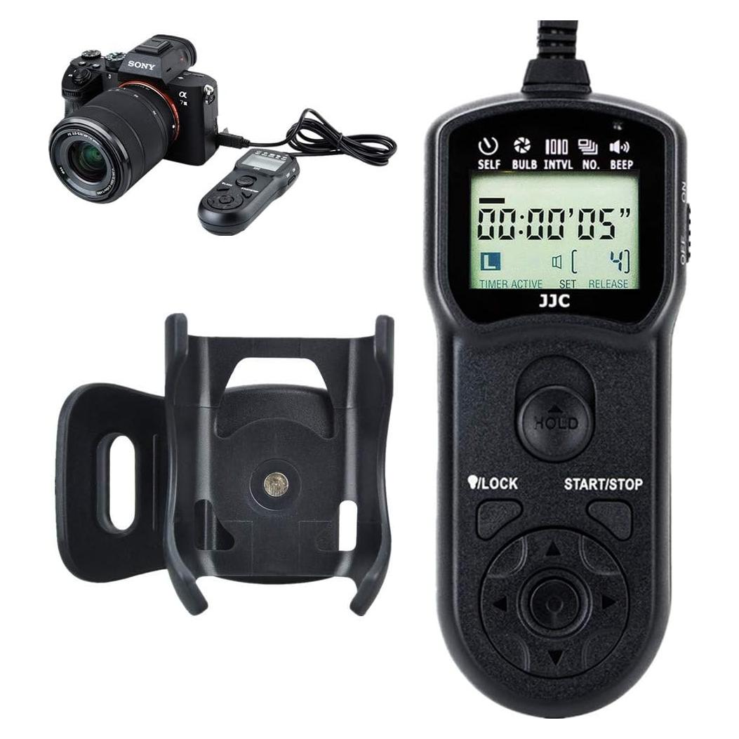 Intervalómetro JJC TM con cable para cámaras Sony - 90 cm