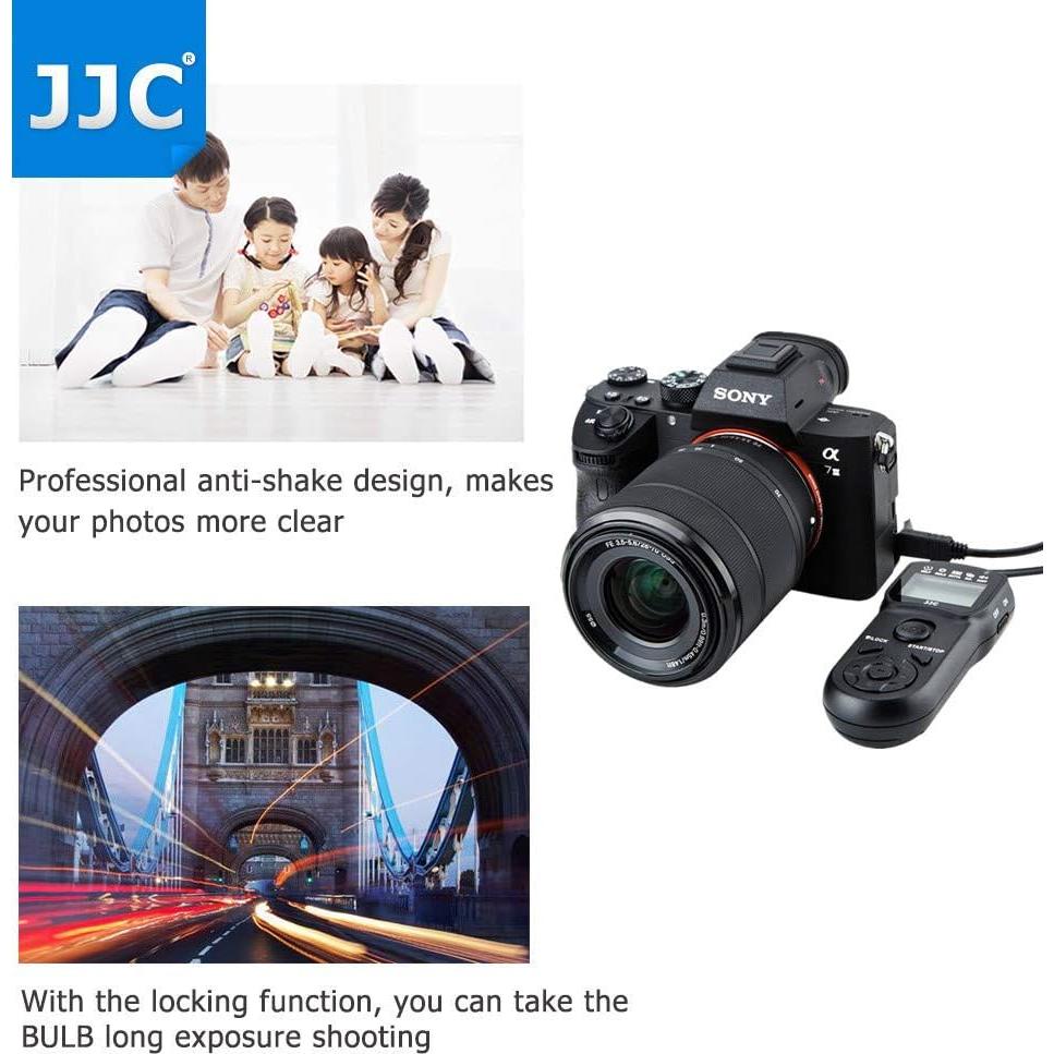 Intervalómetro JJC TM con cable para cámaras Sony - 90 cm