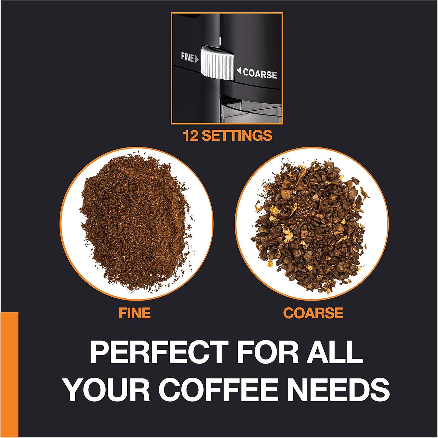 Molinillo de Café KRUPS GX550850 - 12 Ajustes, 226.8 g