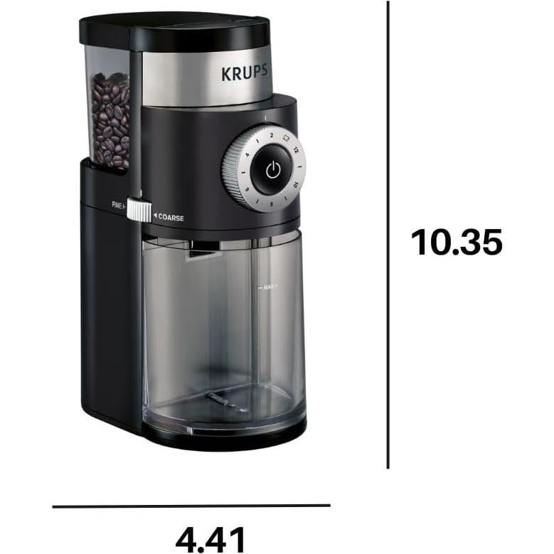 Molinillo de Café KRUPS GX550850 - 12 Ajustes, 226.8 g