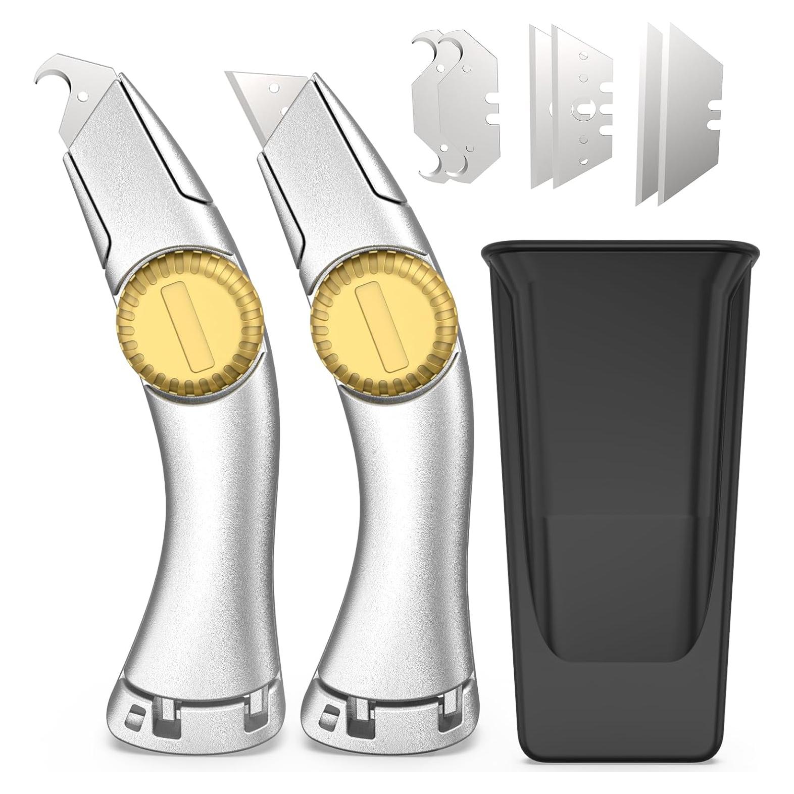 Cuchillo Utilitario Bilivein 2 Paquetes - Cuchillas de Aluminio