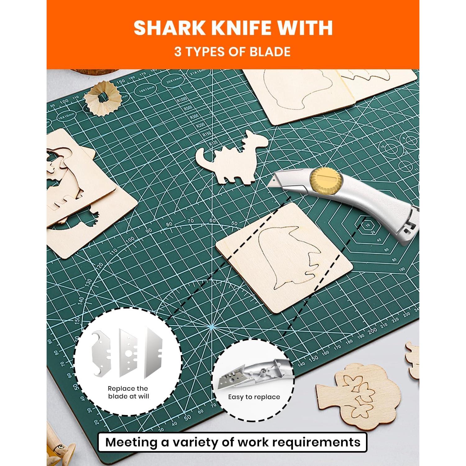 Cuchillo Utilitario Bilivein 2 Paquetes - Cuchillas de Aluminio