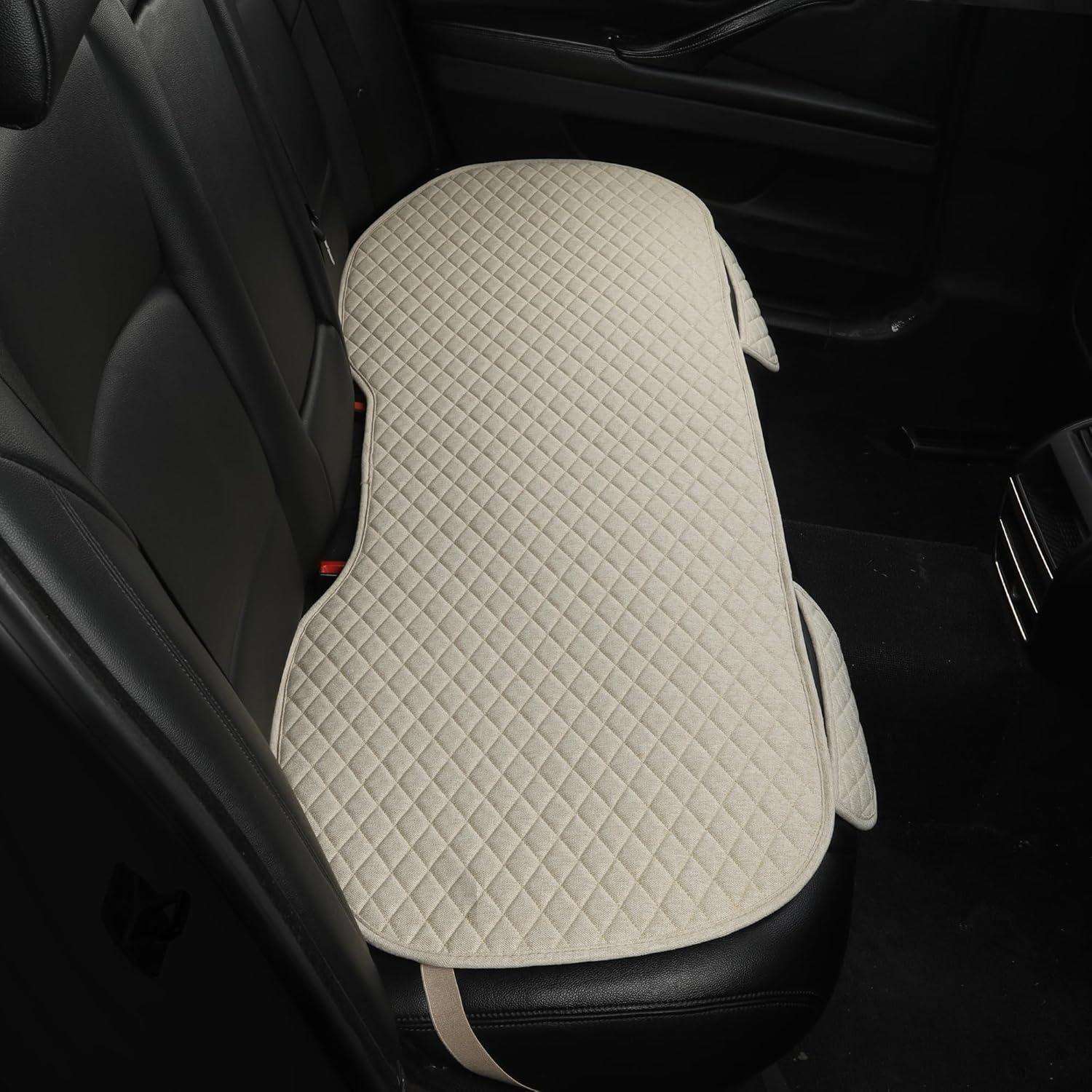 Cubiertas de Asiento de Coche West Llama Lino Beige Universal