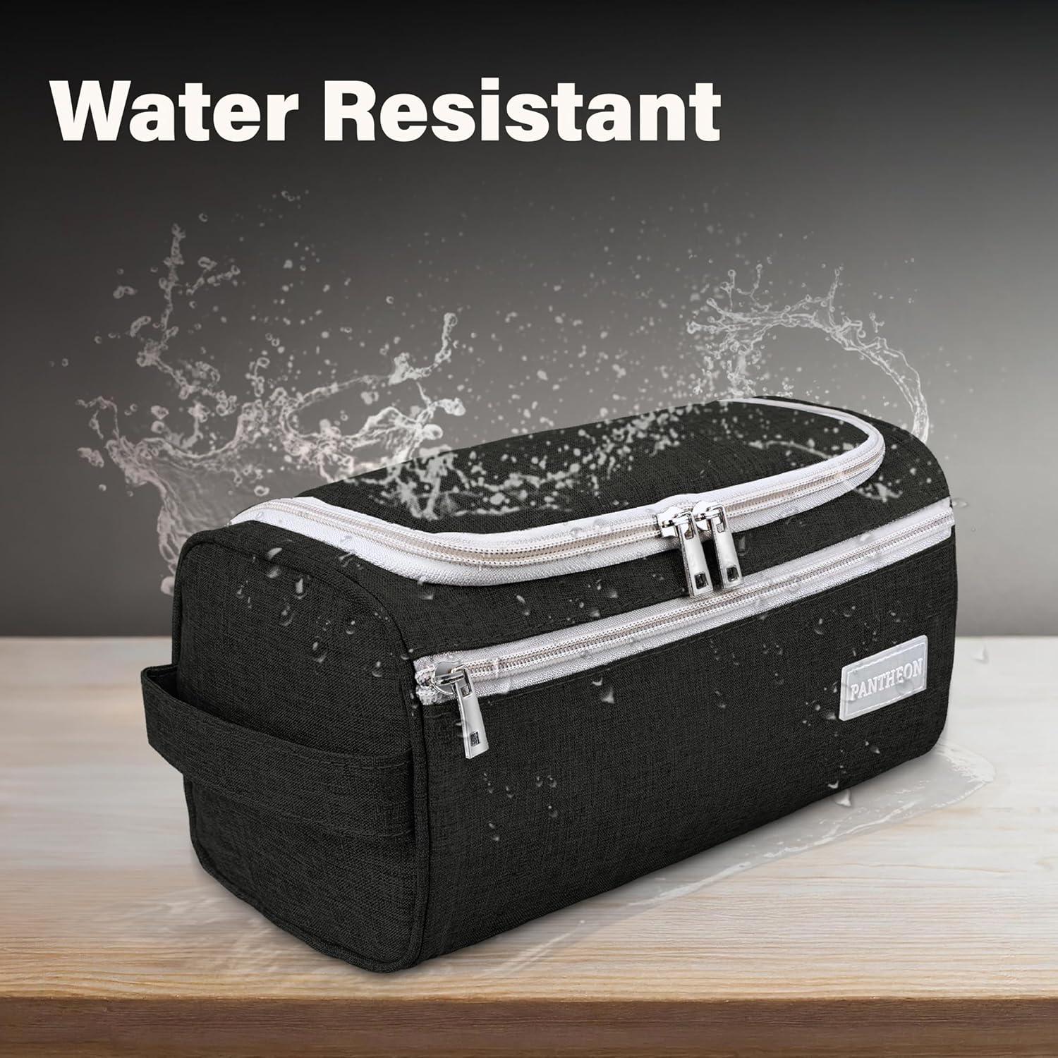 Bolsa de Aseo de Viaje Pantheon Negra - Organizador Unisex