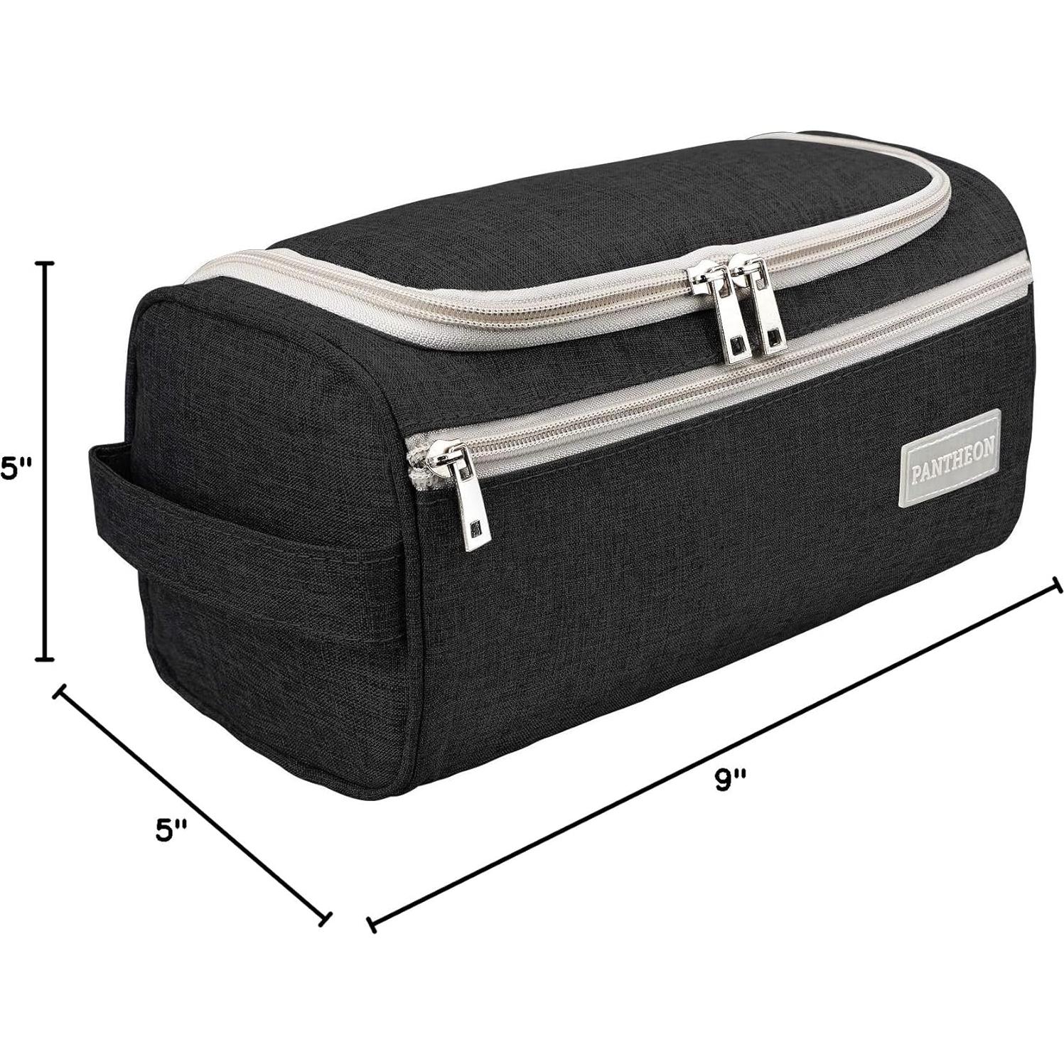Bolsa de Aseo de Viaje Pantheon Negra - Organizador Unisex