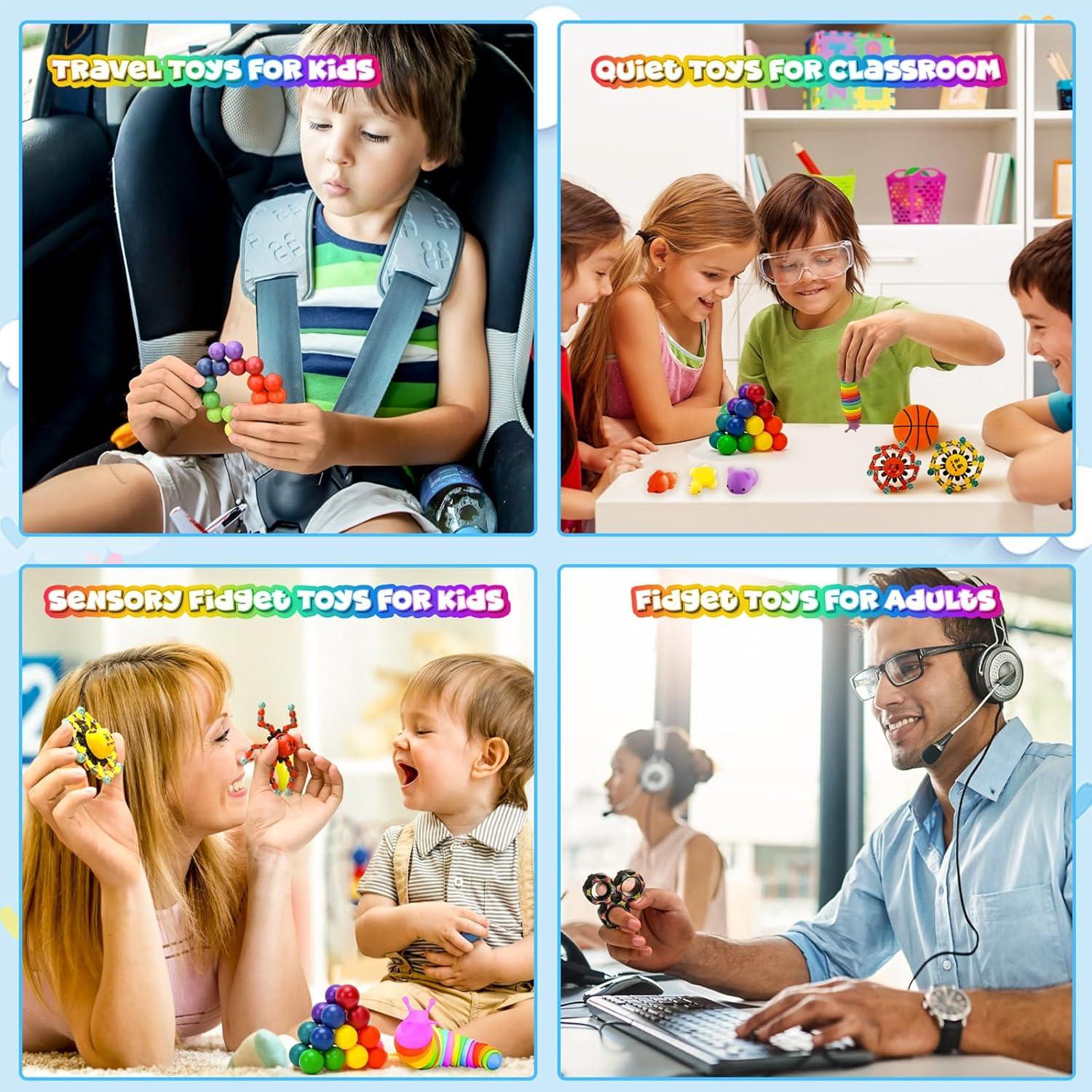 Set de 15 Juguetes Antiestrés Dr.Kbder para Niños y Adultos