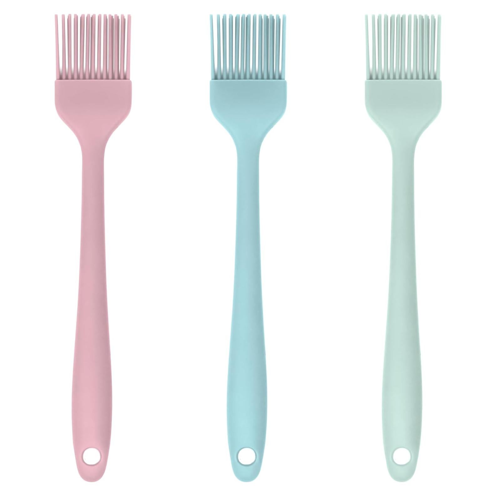 Set de 3 Brochas de Silicona JS Gourmet para Cocina y BBQ