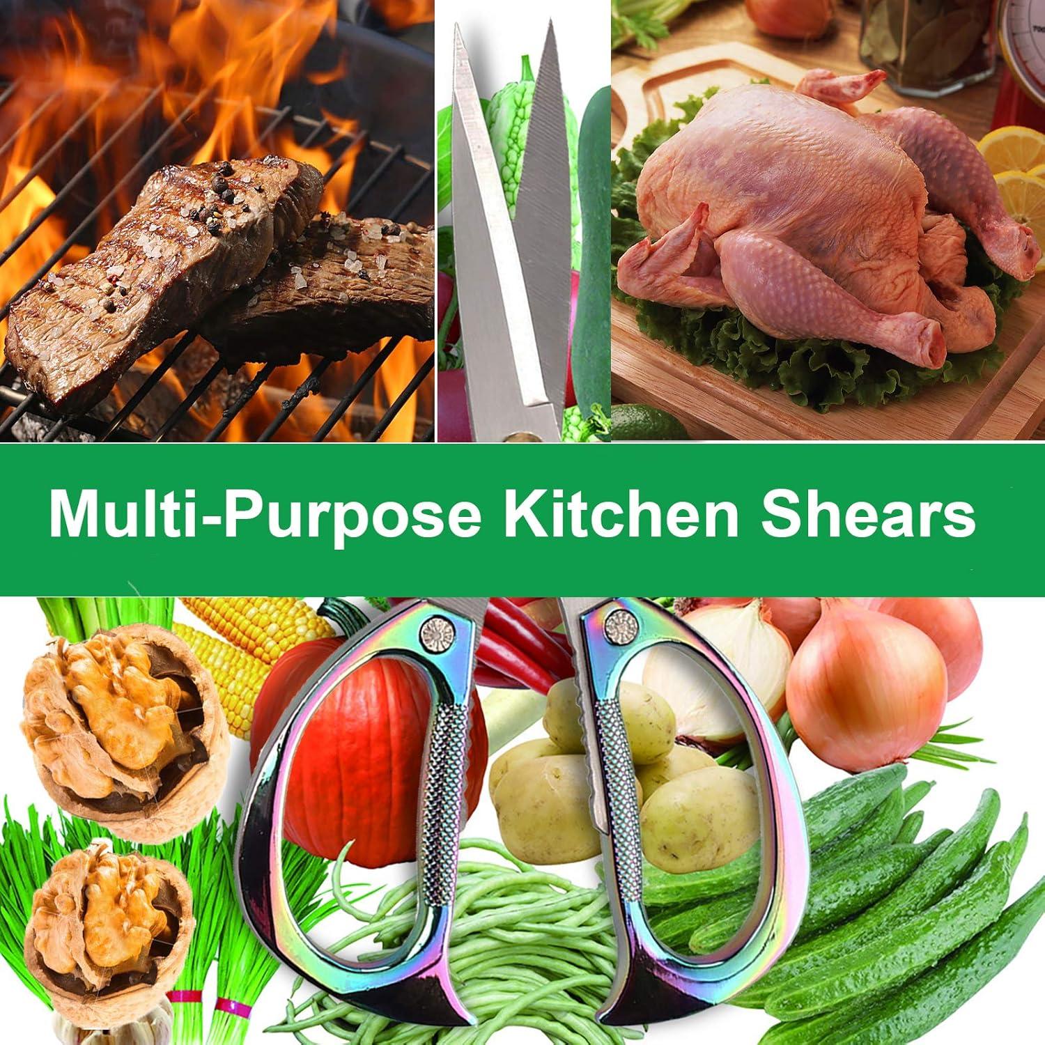 Tijeras de Cocina Multiusos KISTARCH 19.05 cm Acero Inoxidable