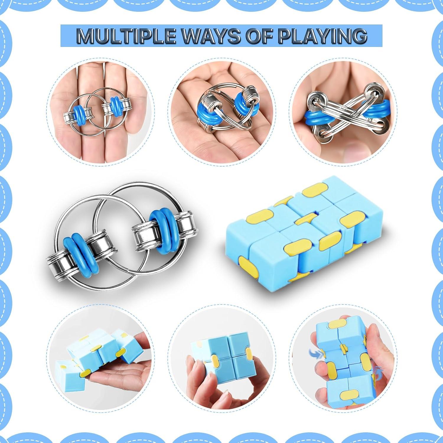 Juego Antiestrés Dr.Kbder Azul 5 Juguetes Sensores