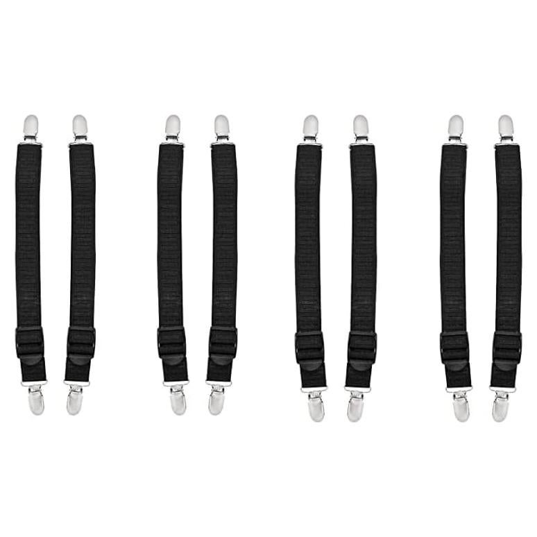 Estabilizadores de Camisa para Hombres - Garter Original Negro