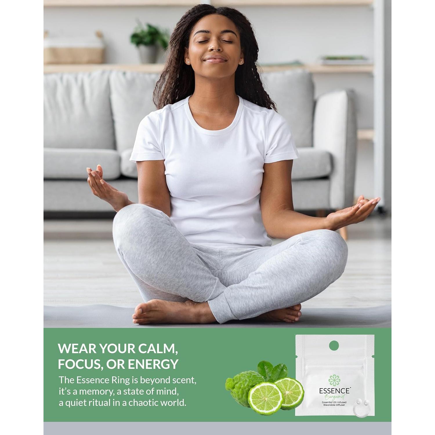 Difusor de Aromaterapia Portátil HONÉ - Bergamota 3 Paquete