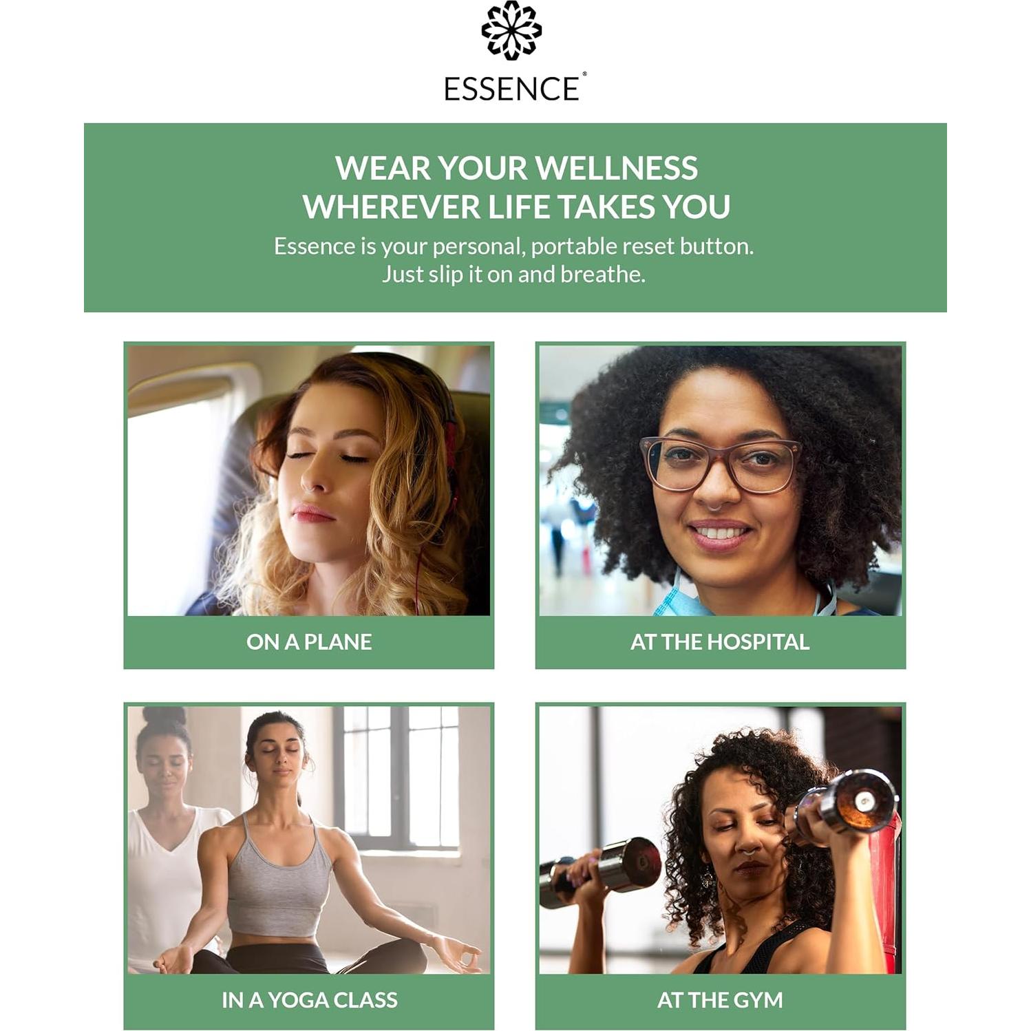 Difusor de Aromaterapia Portátil HONÉ - Bergamota 3 Paquete