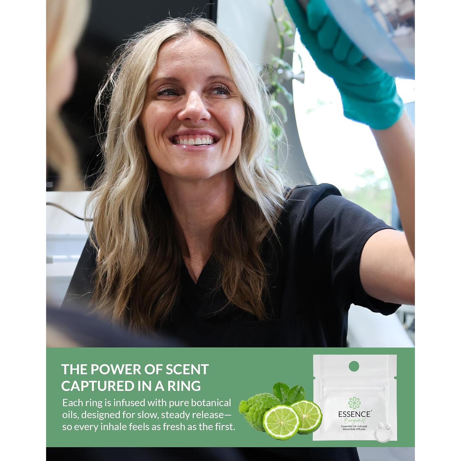 Difusor de Aromaterapia Portátil HONÉ - Bergamota 3 Paquete