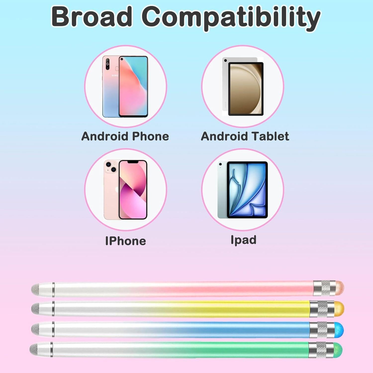 Bolígrafo Estilográfico 2 en 1 Luntak para iPad y iPhone