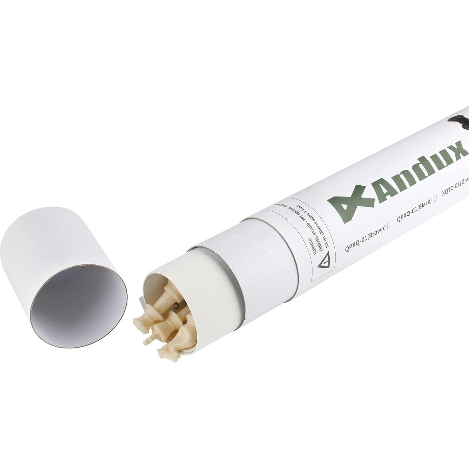 Juego de Ajedrez Andux Tablero Enrollable 35x35cm Piezas Plástico