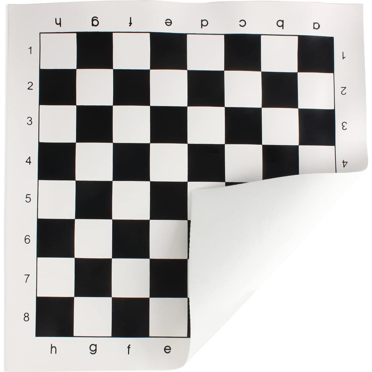 Juego de Ajedrez Andux Tablero Enrollable 35x35cm Piezas Plástico